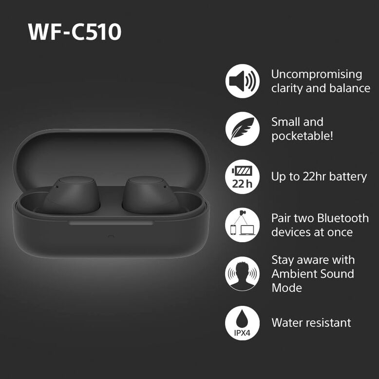 SONY WFC510 BLACK, , hi-res